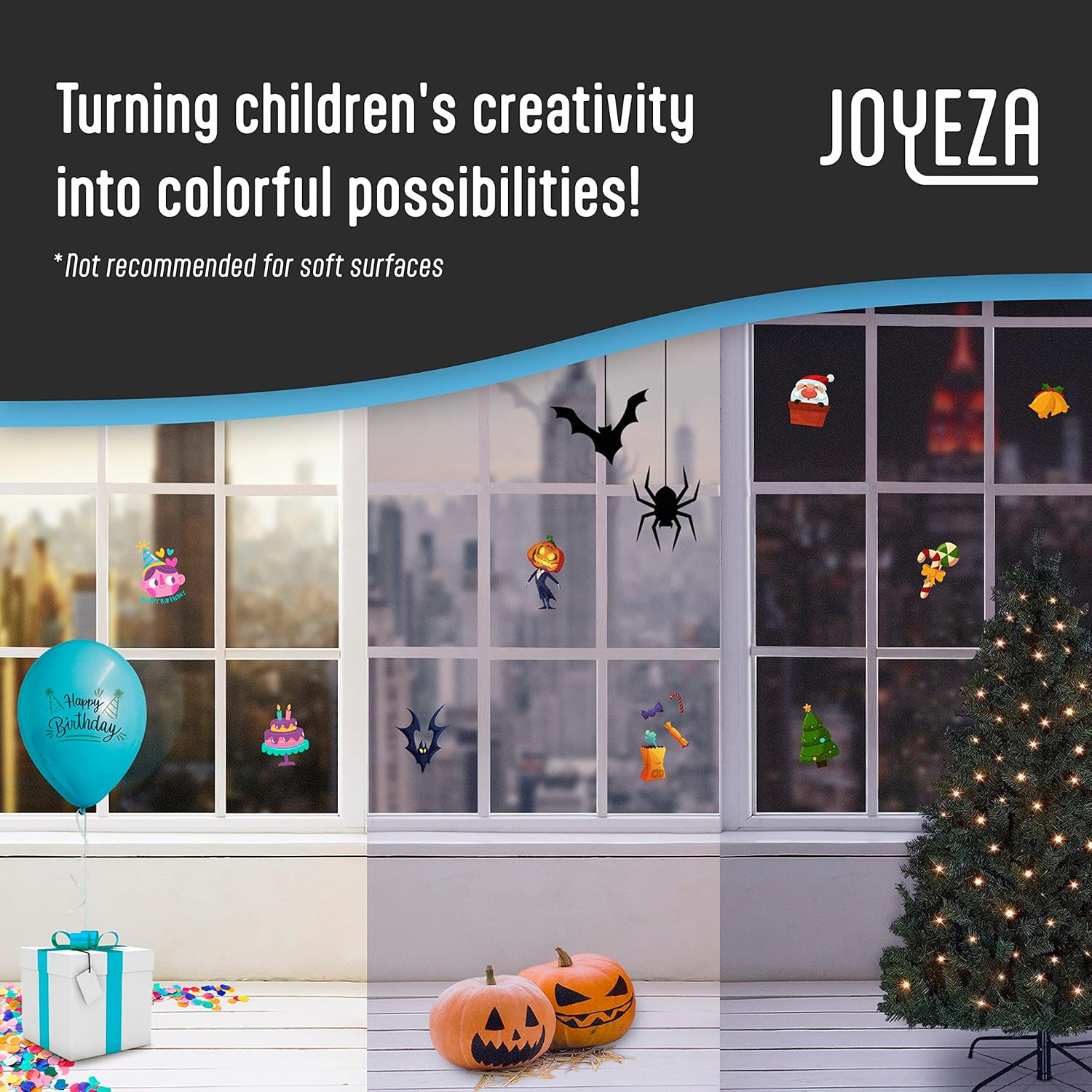 JOYEZA Premium Printable Vinyl Sticker Paper for Inkjet Printer – 25 Sheets Glos