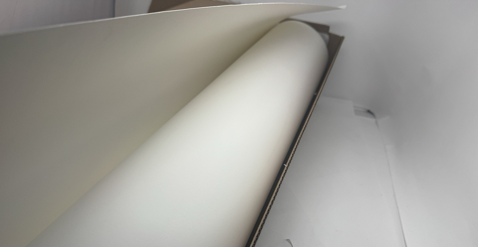 Epson Hot Press Bright Archival Inkjet Paper (44″ x 50′ Roll)- slightly unfurled
