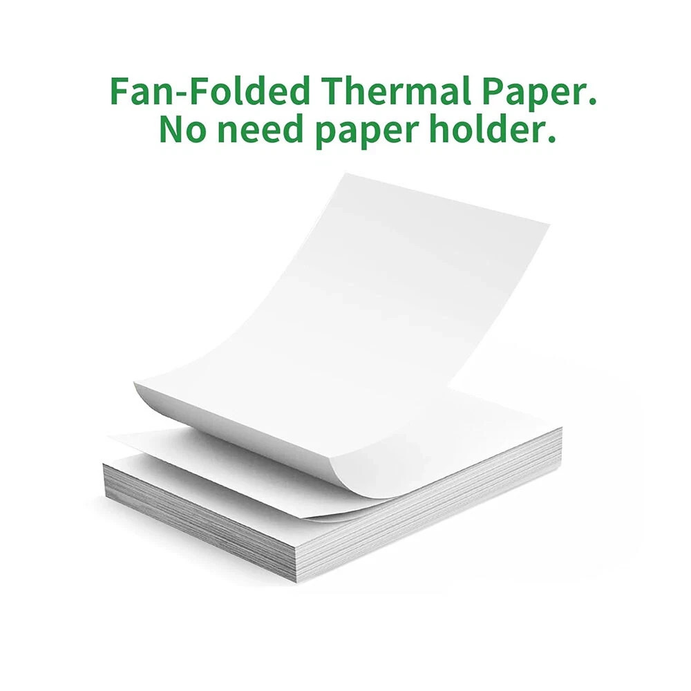 100 Sheets A4 Thermal Paper 8.5″x11″ for M08F Brother PocketJet PJ762/PJ763MFi