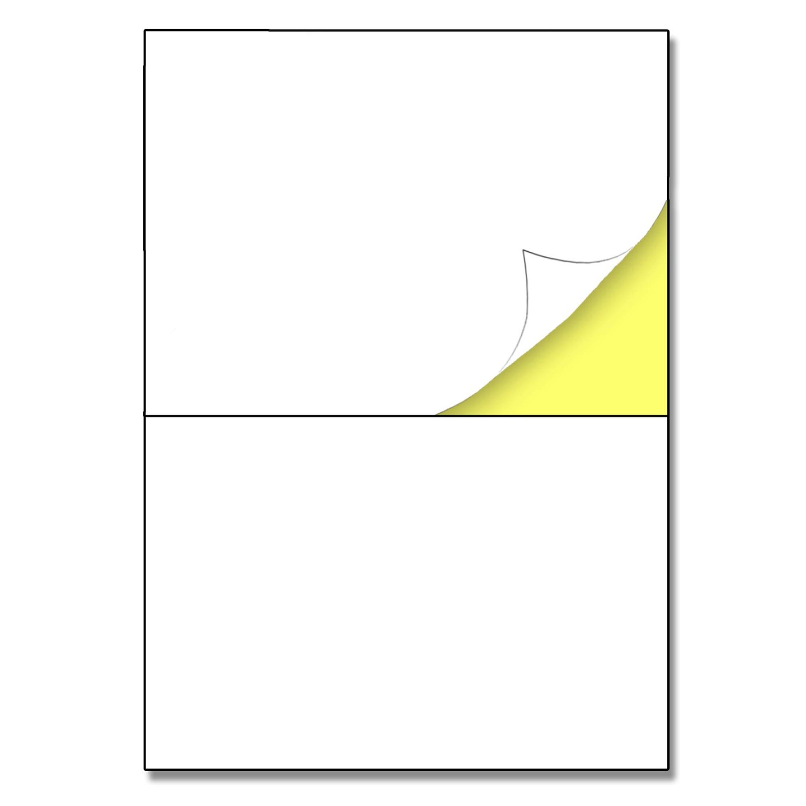 150 Sheets, Labels Self Adhesive Shipping Labels Stickers A4 210 x 148.5…