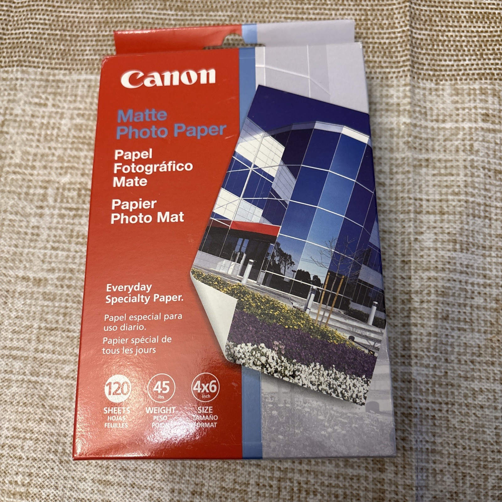 Canon Photo Paper 4×6″ 120 Sheets matte