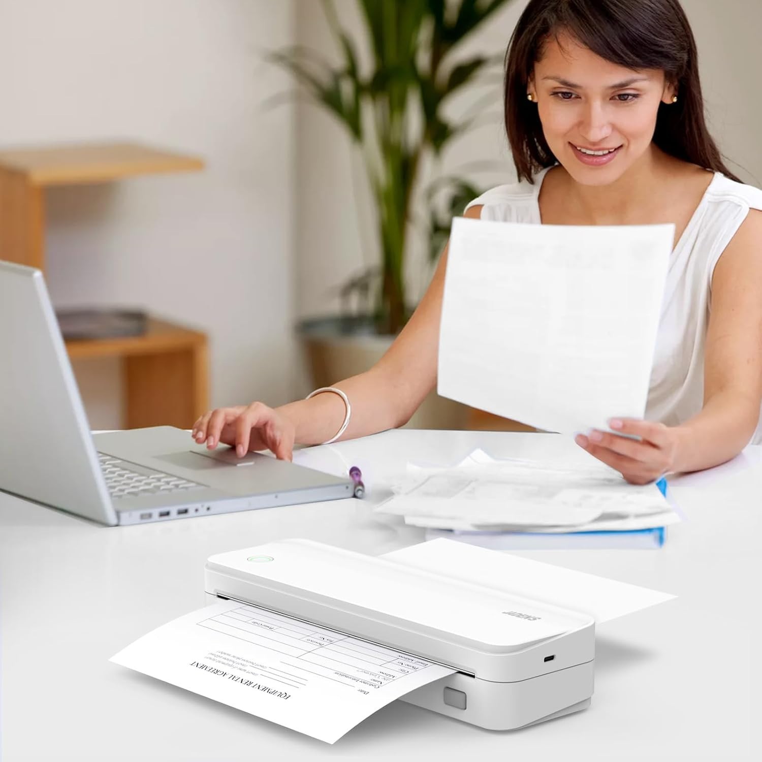 Biodegradable Thermal Paper – 8.5” x 11”, 200 Sheets for Printers