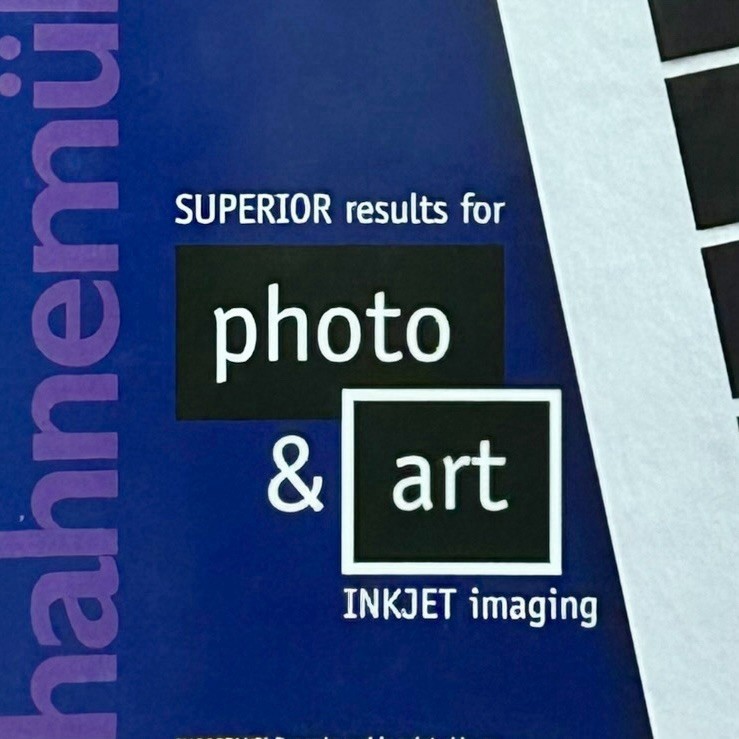 HAHNEMÜHLE Inkjet Paper Pad 8.5×11 HEAVY PARCHMENT Fine Art 15 Sheets 285gsm NOS