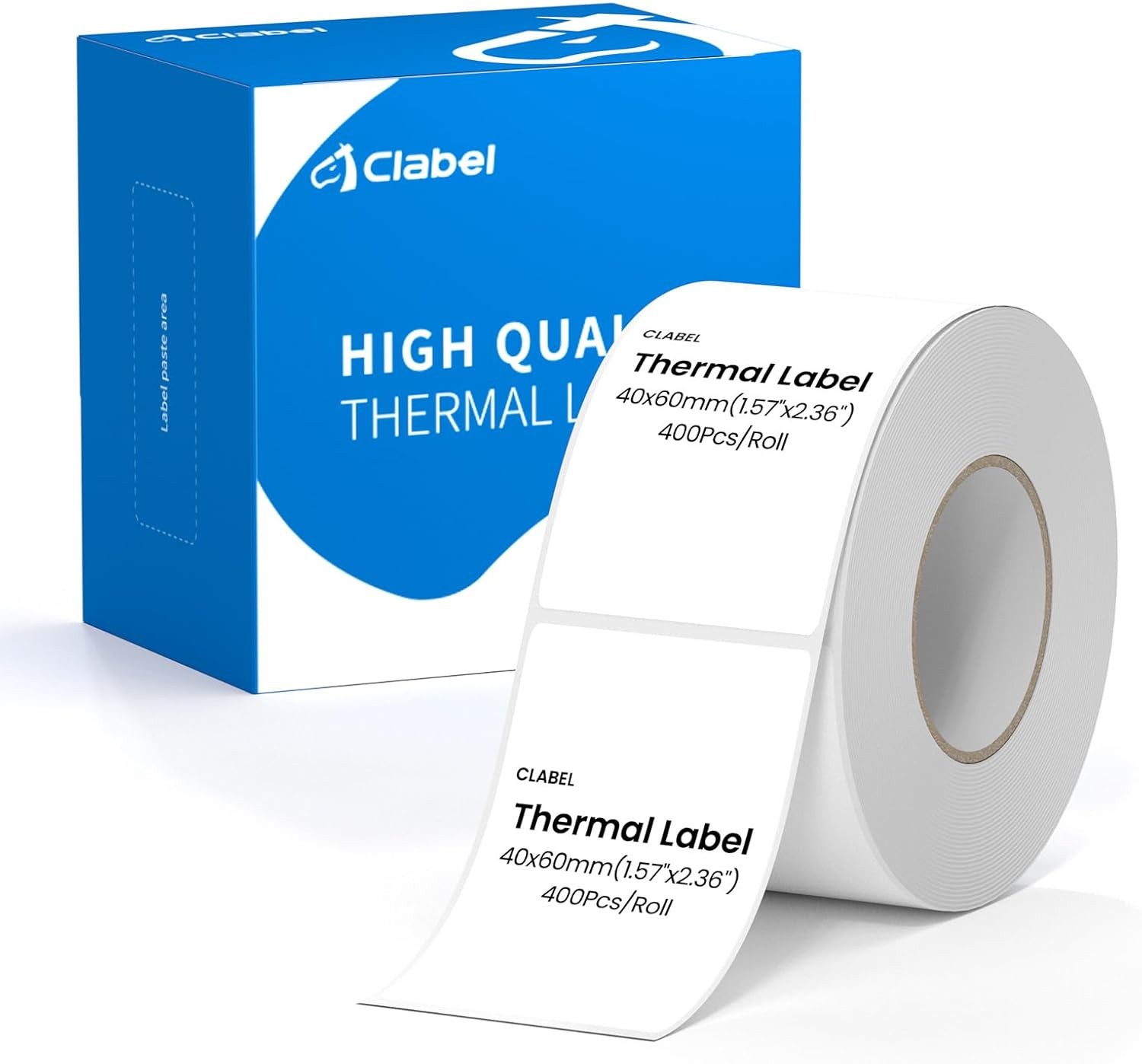 1.57″x2.36″ Label Maker Tape 221D 320D Label Print Paper Standard Laminated