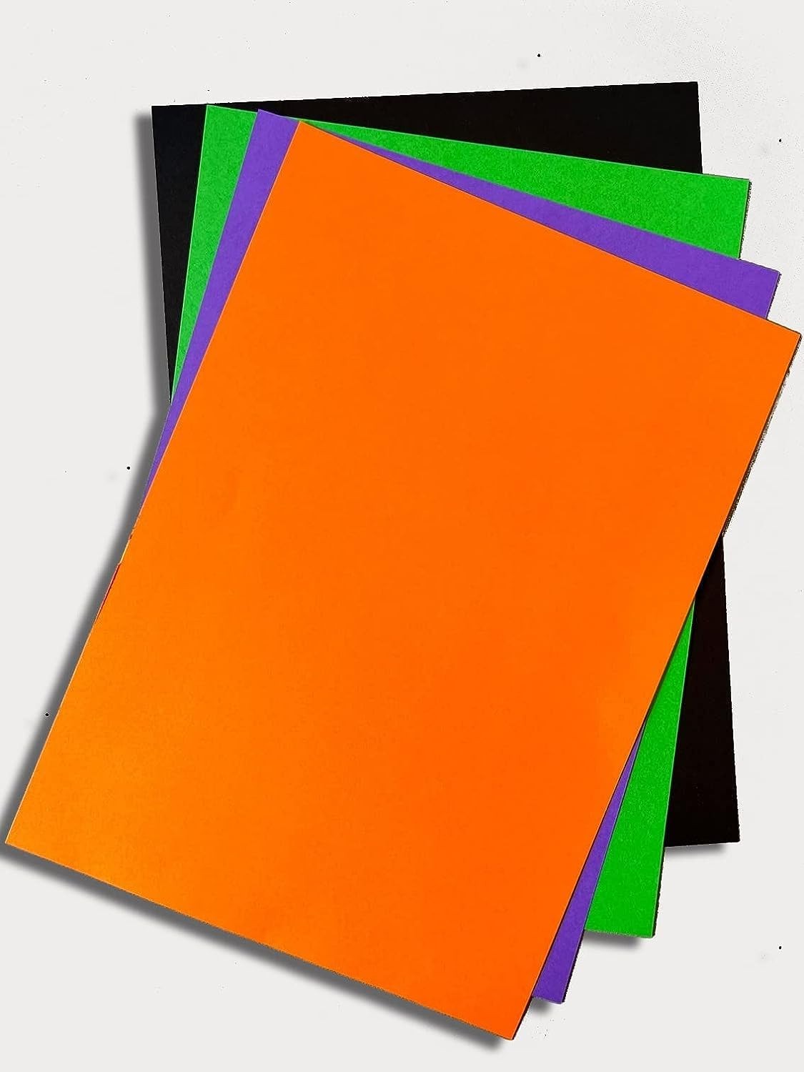 240gsm A4 Halloween Box – Flame Orange, Black, Billiards Green and Intense…