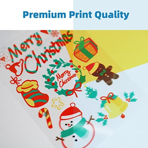 Inkjet Transparency Film 50 Sheets 8.5×11 OHP Overhead Projector Film for DIY