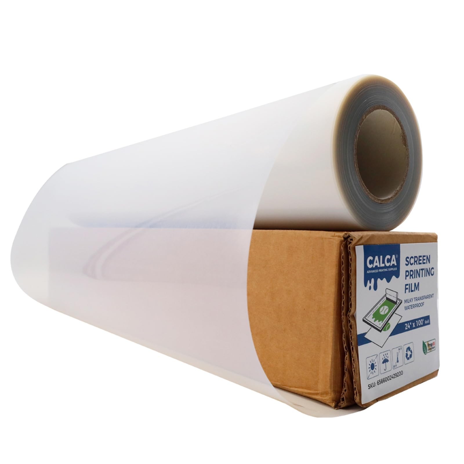 CALCA Waterproof Inkjet Milky Transparency Film for Silk Screen Printing, Mil…