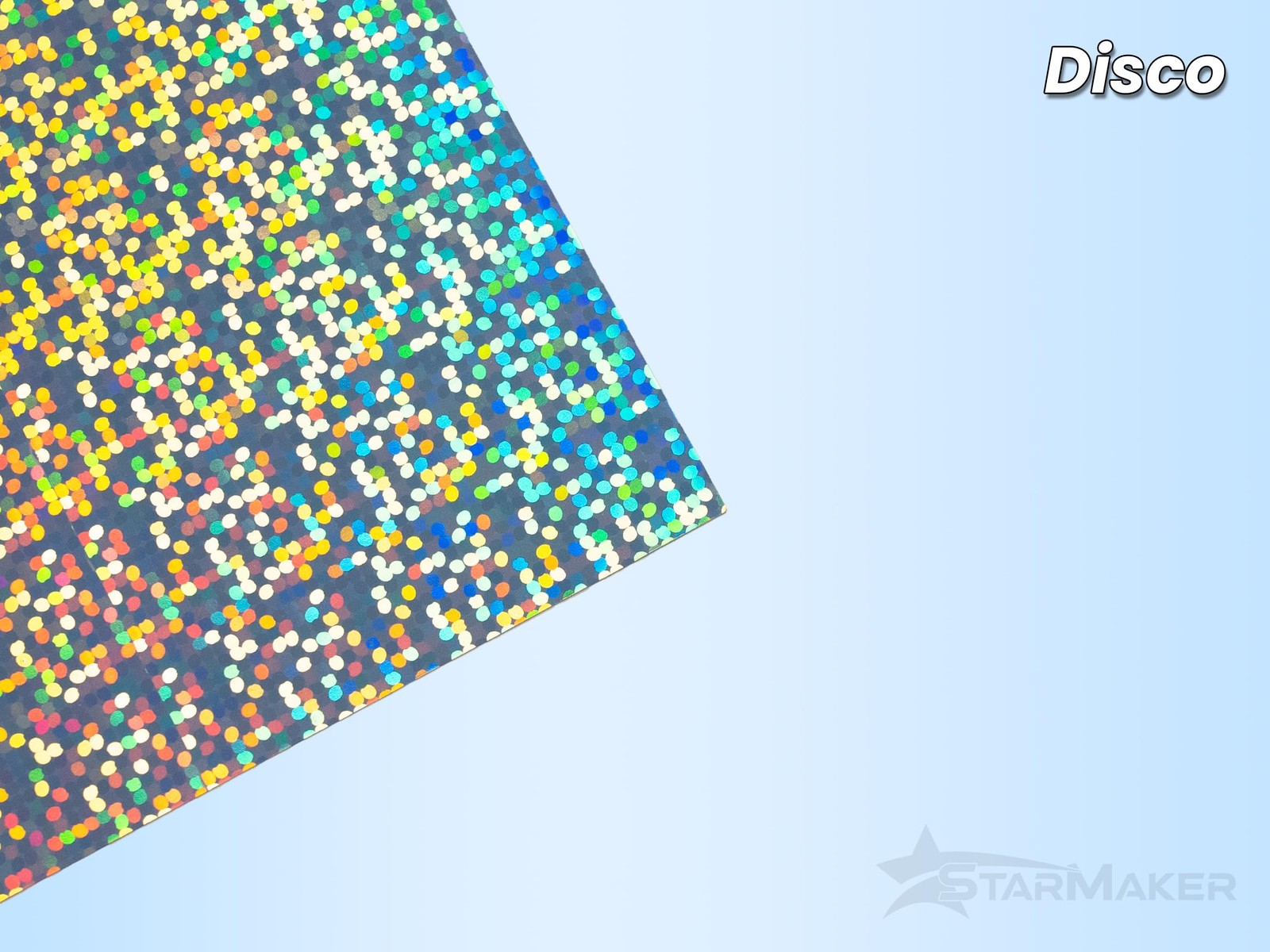 A4 x 10 Sheets Self Adhesive Vinyl, Holographic, with Plastic Film, Adhesive…