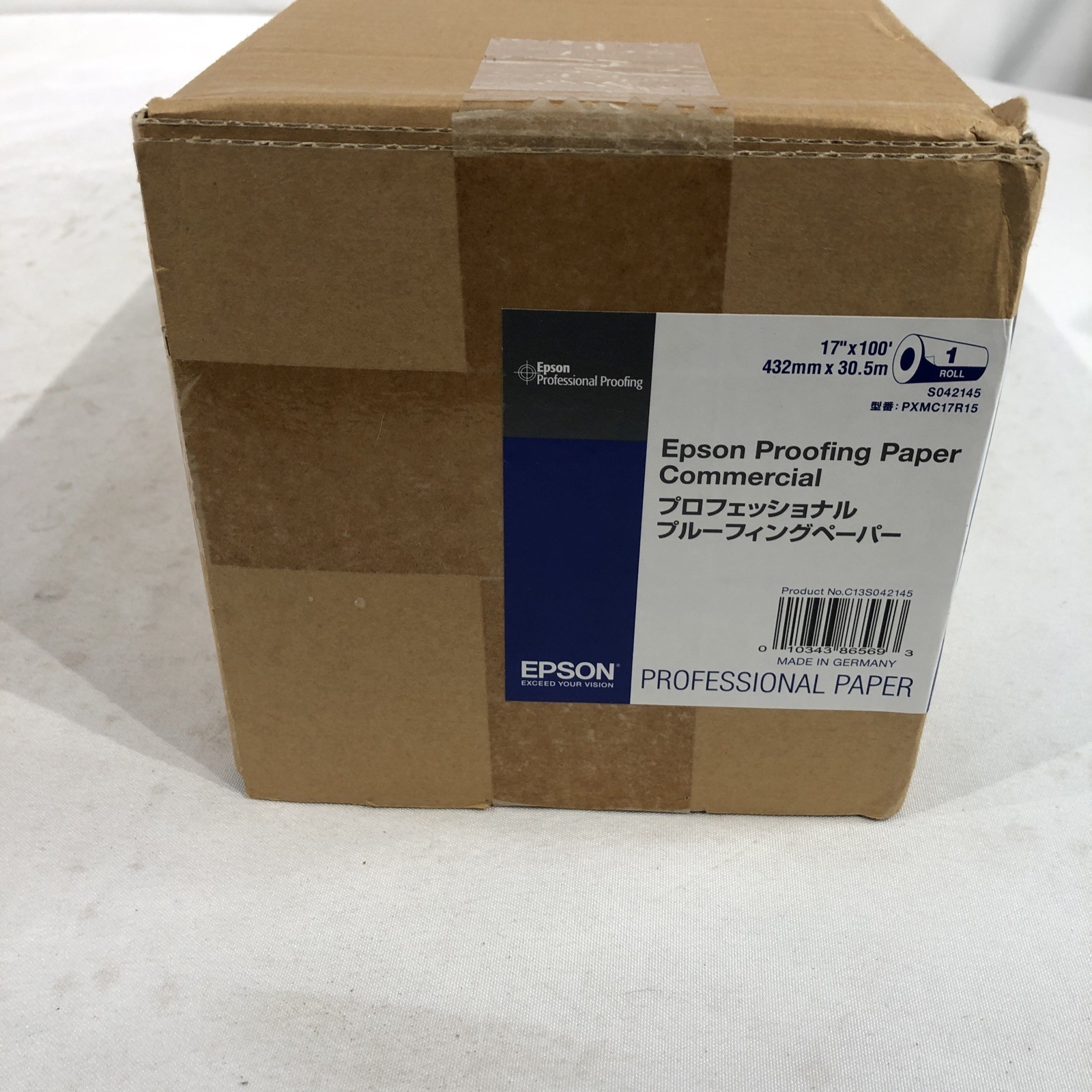 Epson Standard Proofing Paper 17″ X 100′ ~ NEW