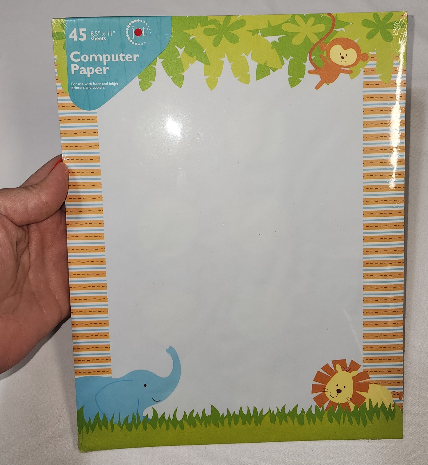 NEW Computer Printer Paper 45 Sheets 8.5″ x 11″ Greenbrier Jot Lot Of 4