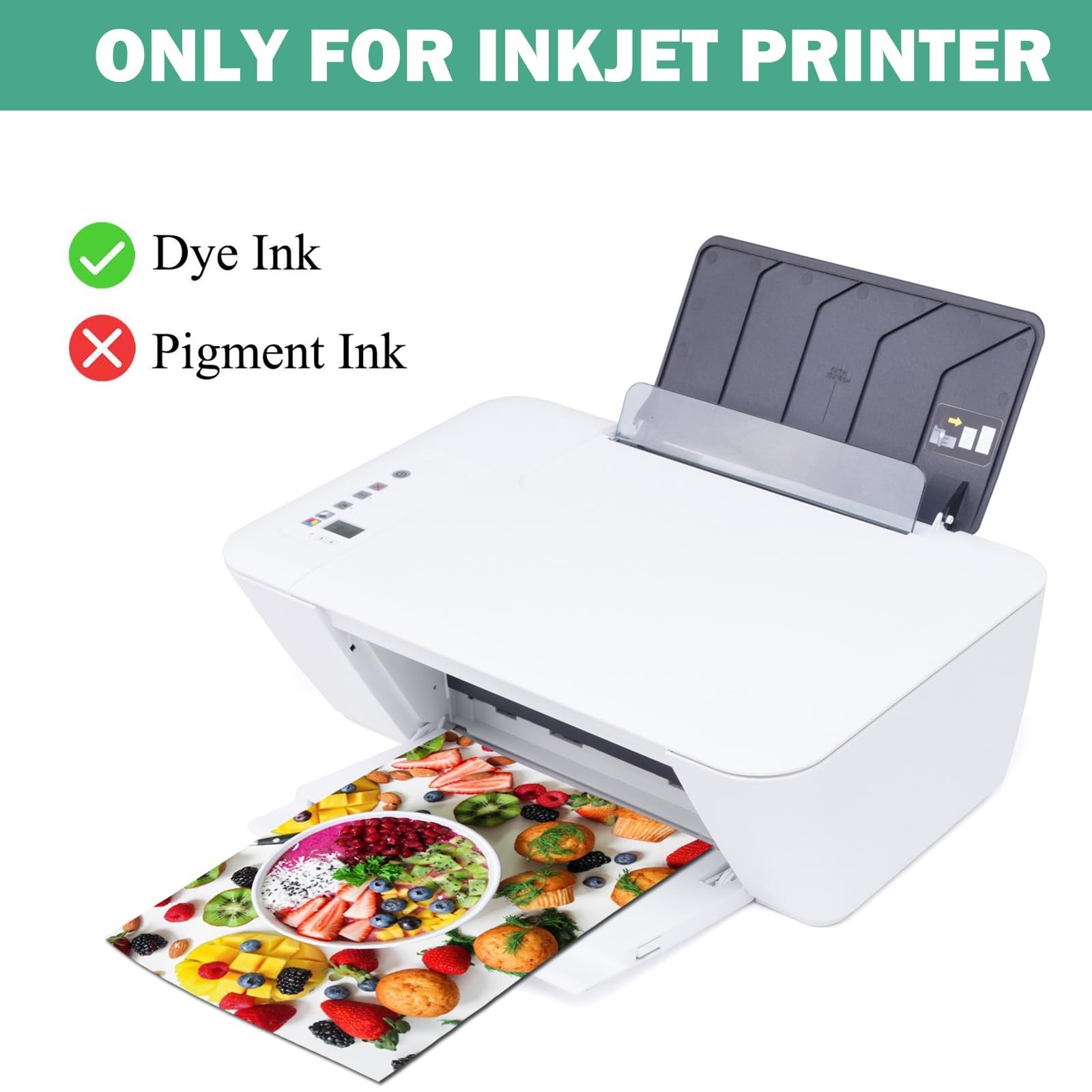 100 PCS Double Sided Glossy Photo Paper 11×17 Inch 61LB for Inkjet Card