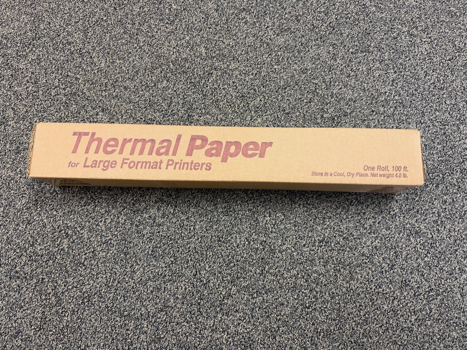 Poster Printer Paper Standard Thermal Paper Black On White 23in