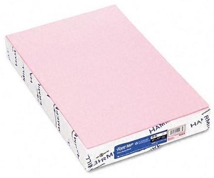 Hammermill Colored Paper, 20lb Pink Printer 1 Ream | 500 Sheets,