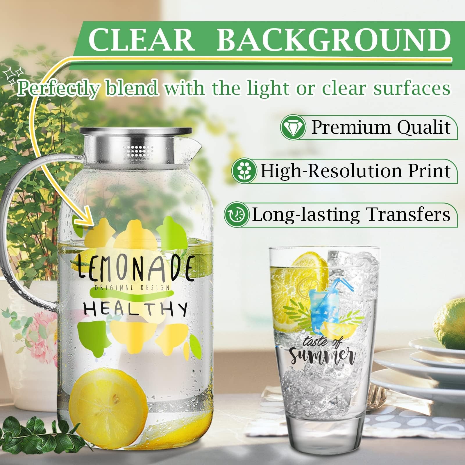 10 Sheets Koala Waterslide Decal Paper Laser Printer Clear 8.5×11 Inches