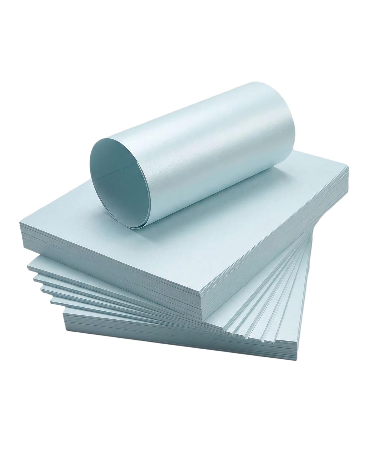 A4 Blue Majestic Pearlescent Shimmer Paper Double Sided 120gsm Suitable for…