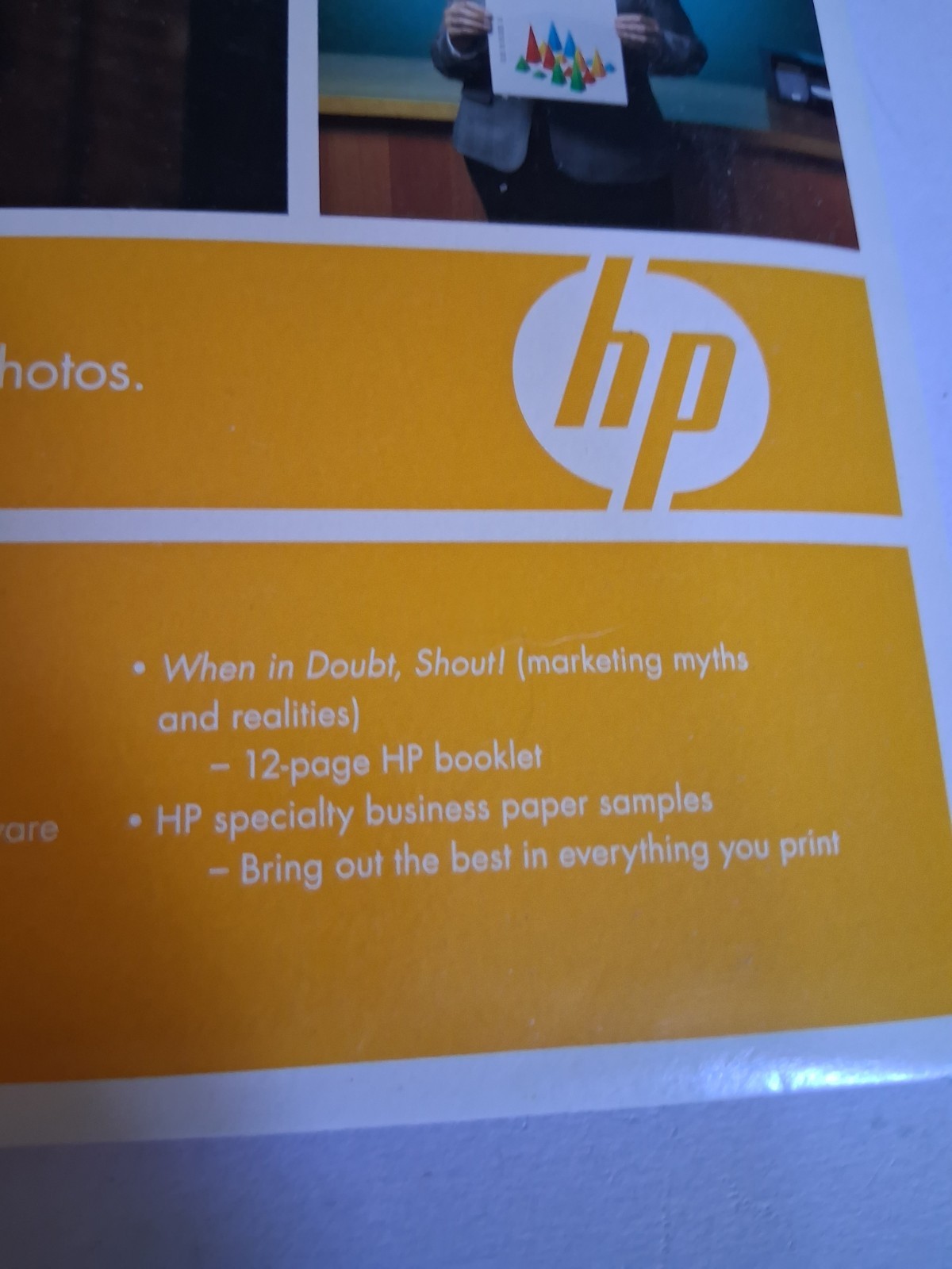 HP Marketing In A Box Kit Unopened 2007 SA135A