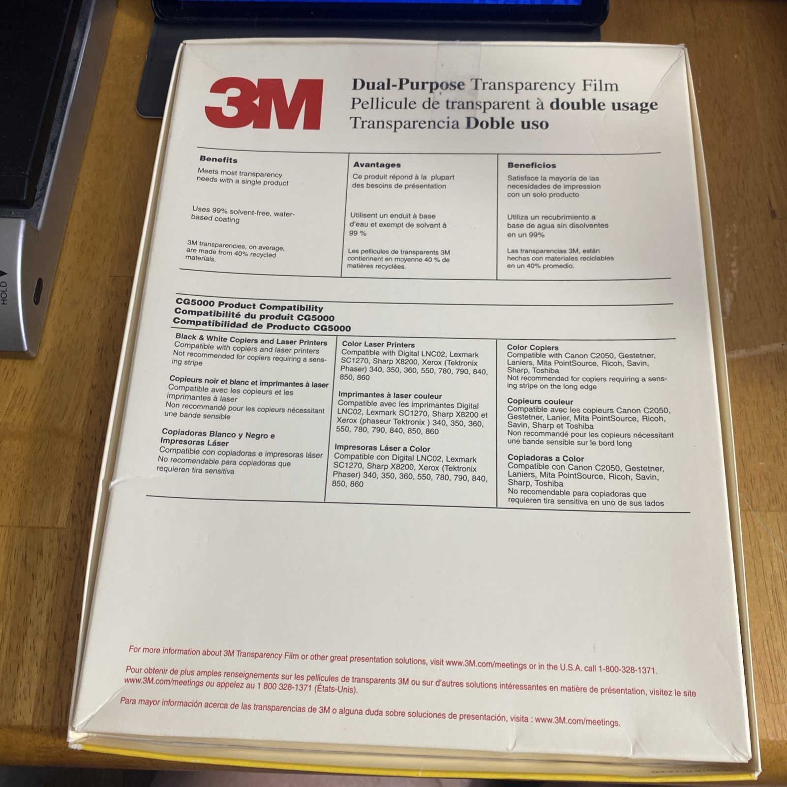 3M CG5000 Printer Paper Open Box. 30 Left In Box!!!