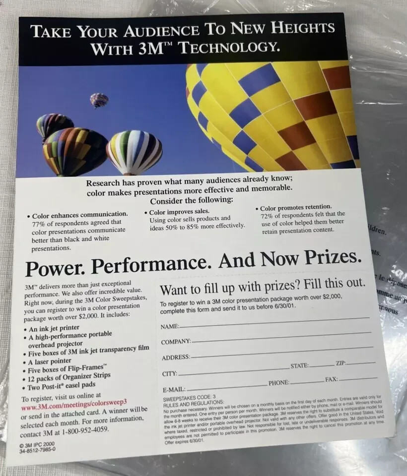 3M Transparency Film for Laser Printers and Copiers, 45 Sheets, 8.5 x 11
