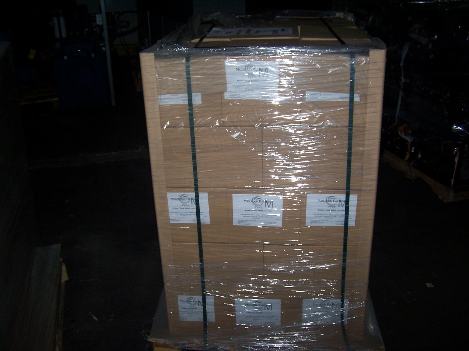 NEW SKID (40) OF MAILROOM PARTNER 84020 DOT MATRIX PAPER 210mm X 12″ 2,000 SHEET