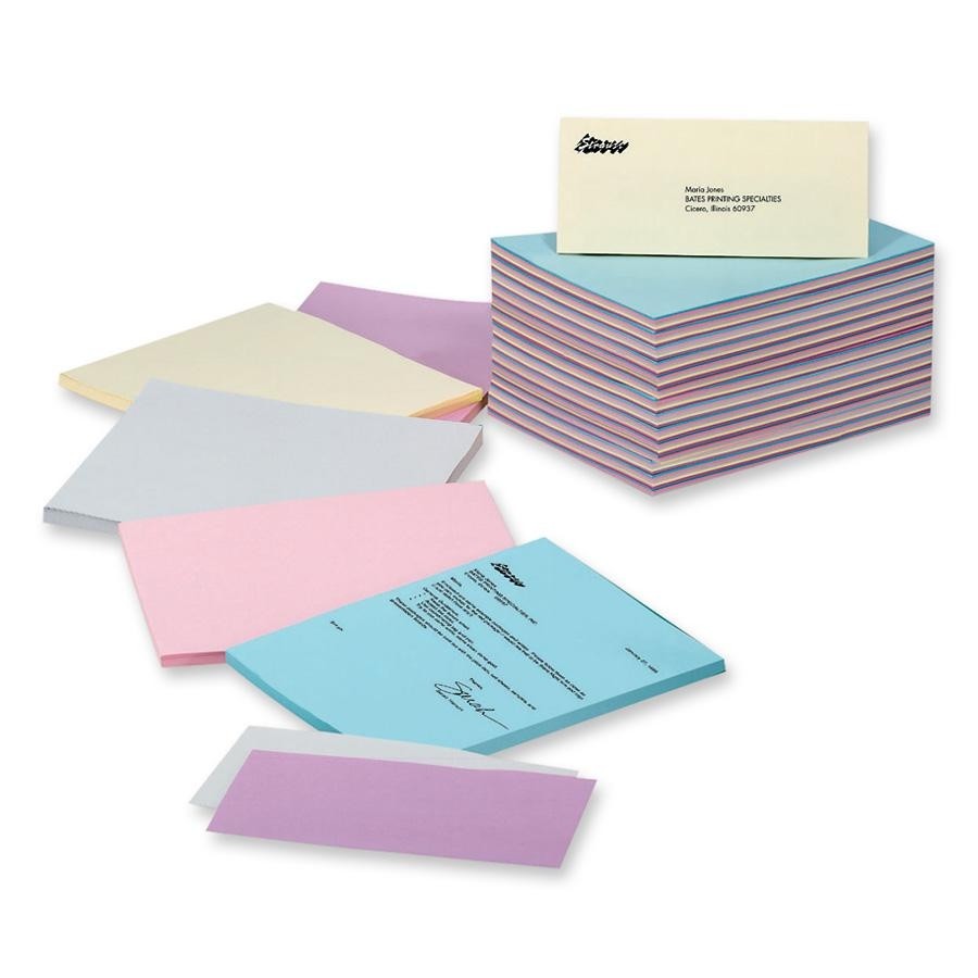 Pacon PAC101058 Array Bond Paper 8.5×11 20lb Assorted Pastels 500 Sheets