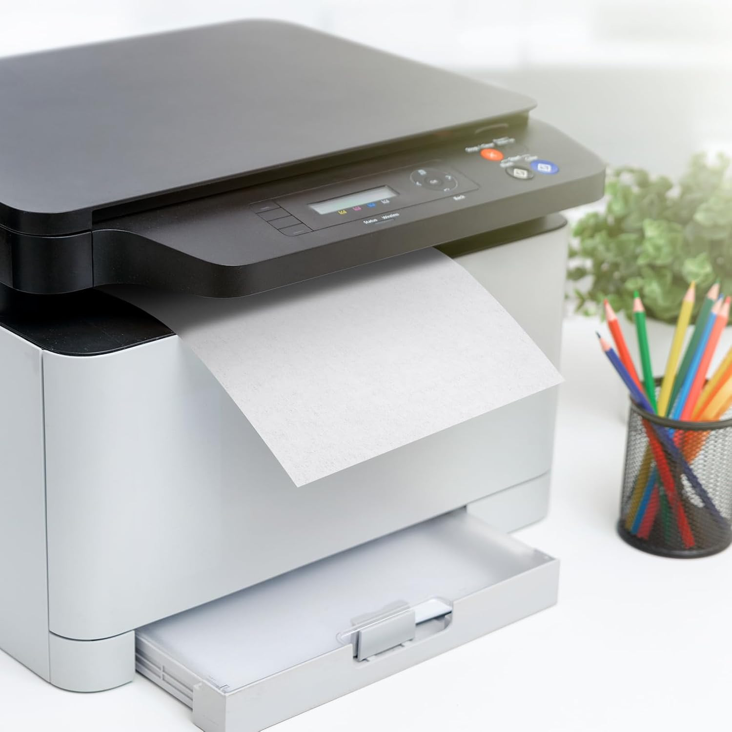 30 Pcs Printer Cleaning Sheet 8.5 X 11 Inch Scanner Cleaning Sheets Laser Printe
