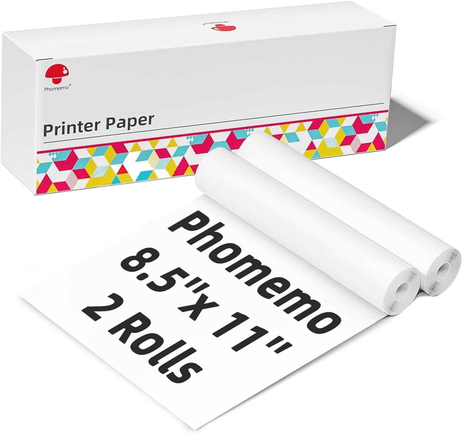 Phomemo M832 Thermal Paper 8.5″ x 11″ US Letter Portable A4 Thermal Printer ROLL