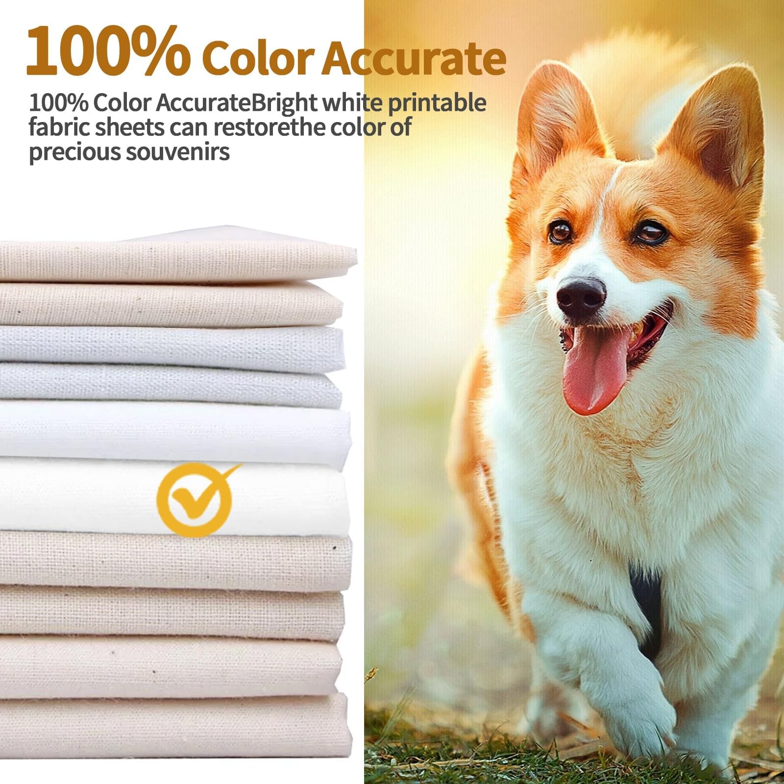 15Pcs Canvas Printer for Inkjet Printers, 8.5×11 Inch Bright White 280gsm Pri…