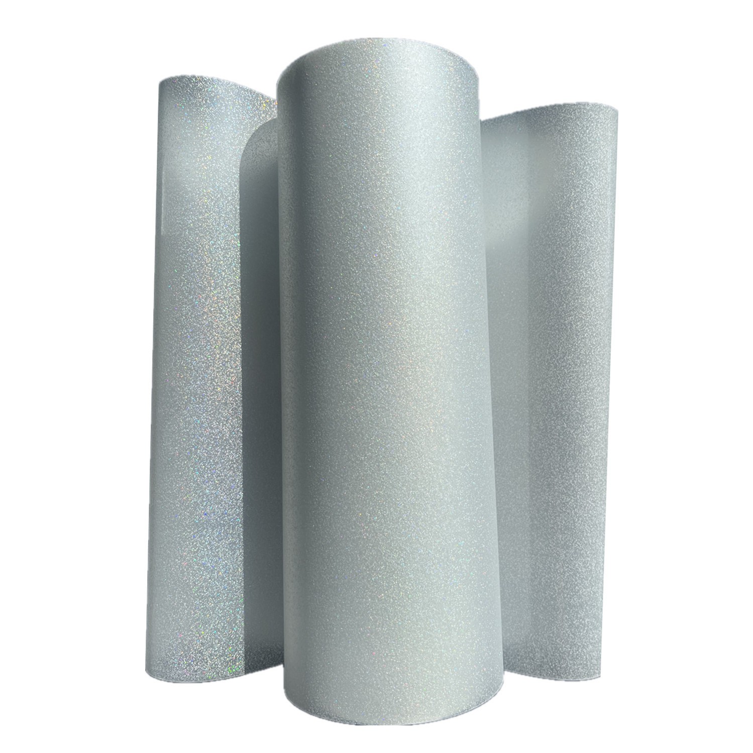 US Stock QOMOLANGMA 11.8in x 32.8ft/30cm x 10m DTF Glitter+ Film Roll,Cold Peel