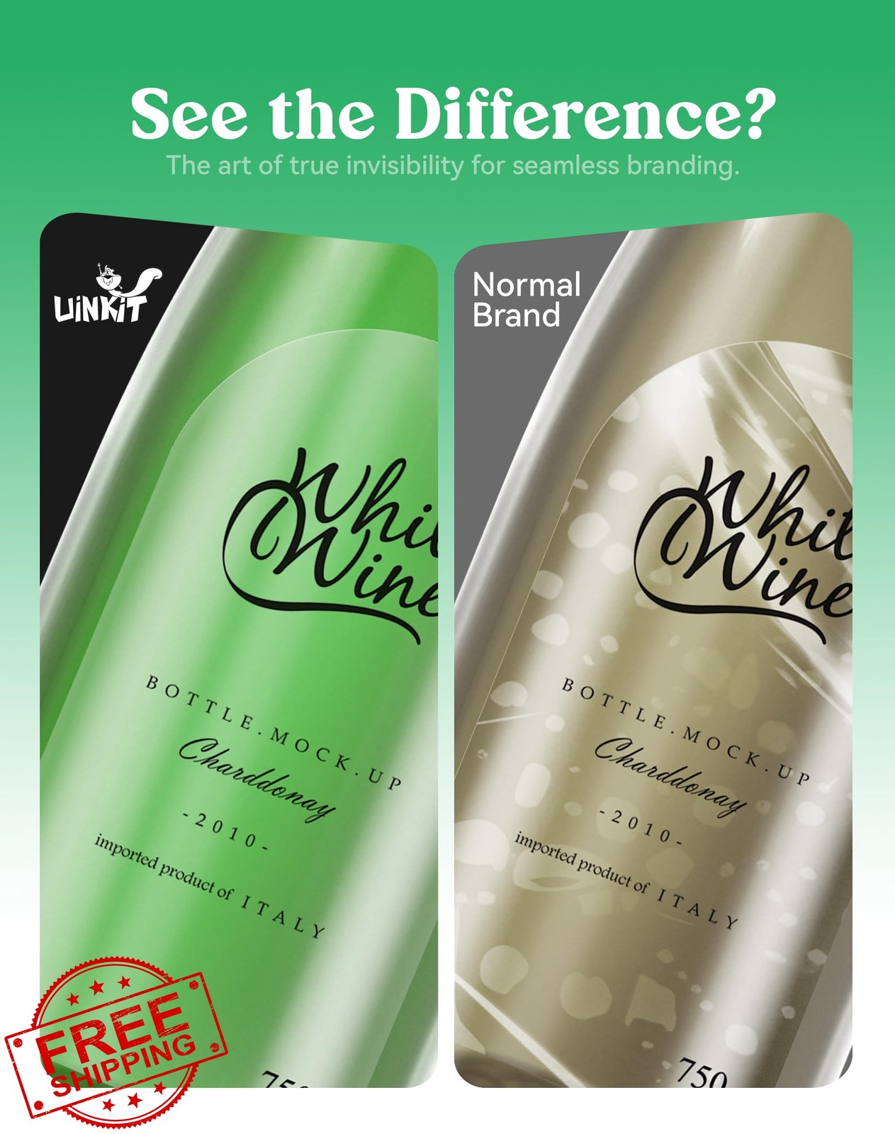 Uinkit 200 sheet 100% clear A4 label paper
