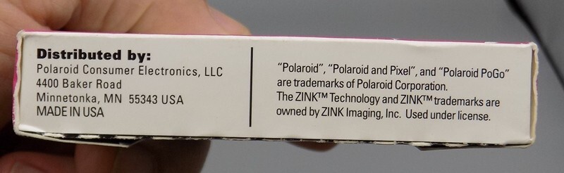 Polaroid Zink Photo Paper 30 Sheets 2×3 Inch New Old Stock Exp 08/09 POGO
