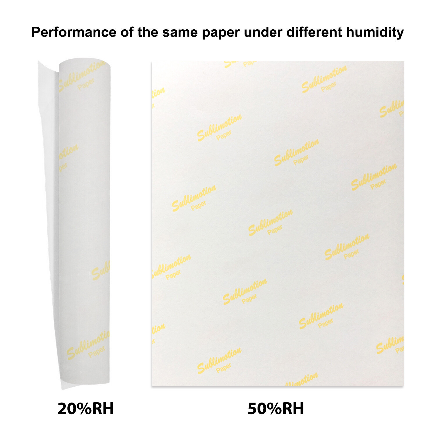 Koala Sublimation Paper 8.5×11 Inkjet Heat Transfer Cotton Poly T-shirt 100gsm