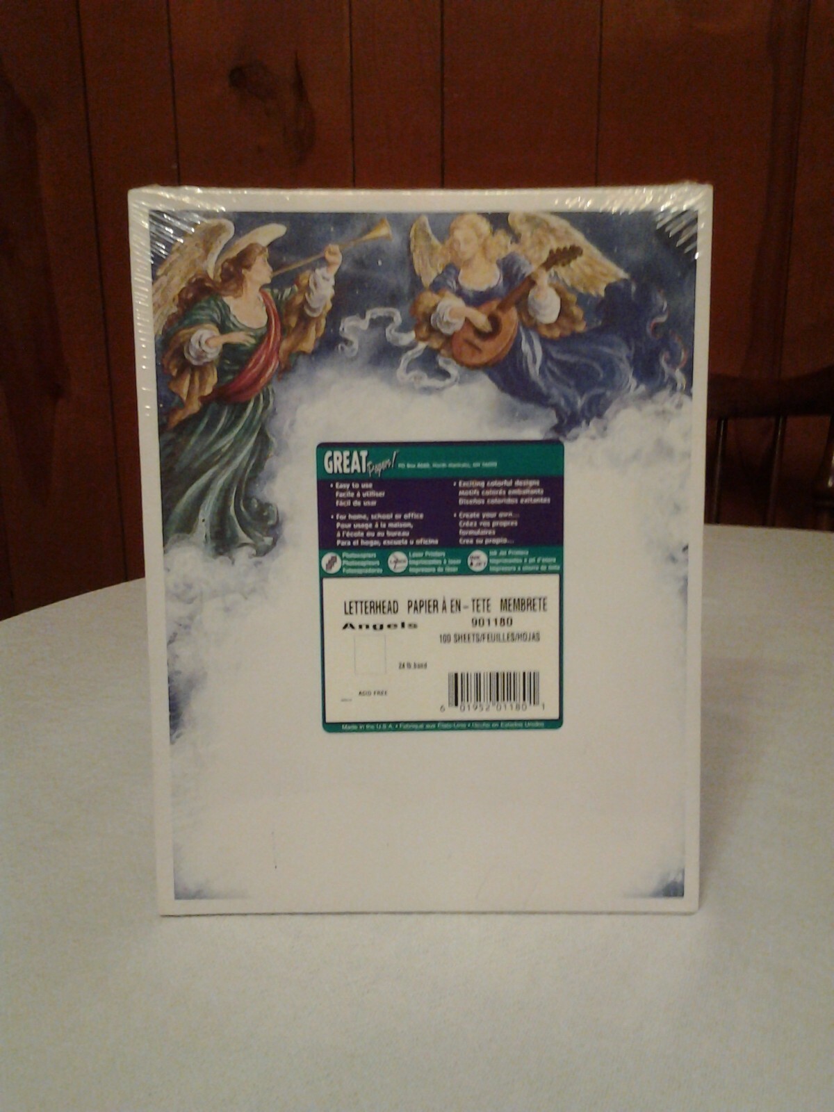 Great Papers! HERALD ANGELS Computer Printer Paper Christmas Stationery*New