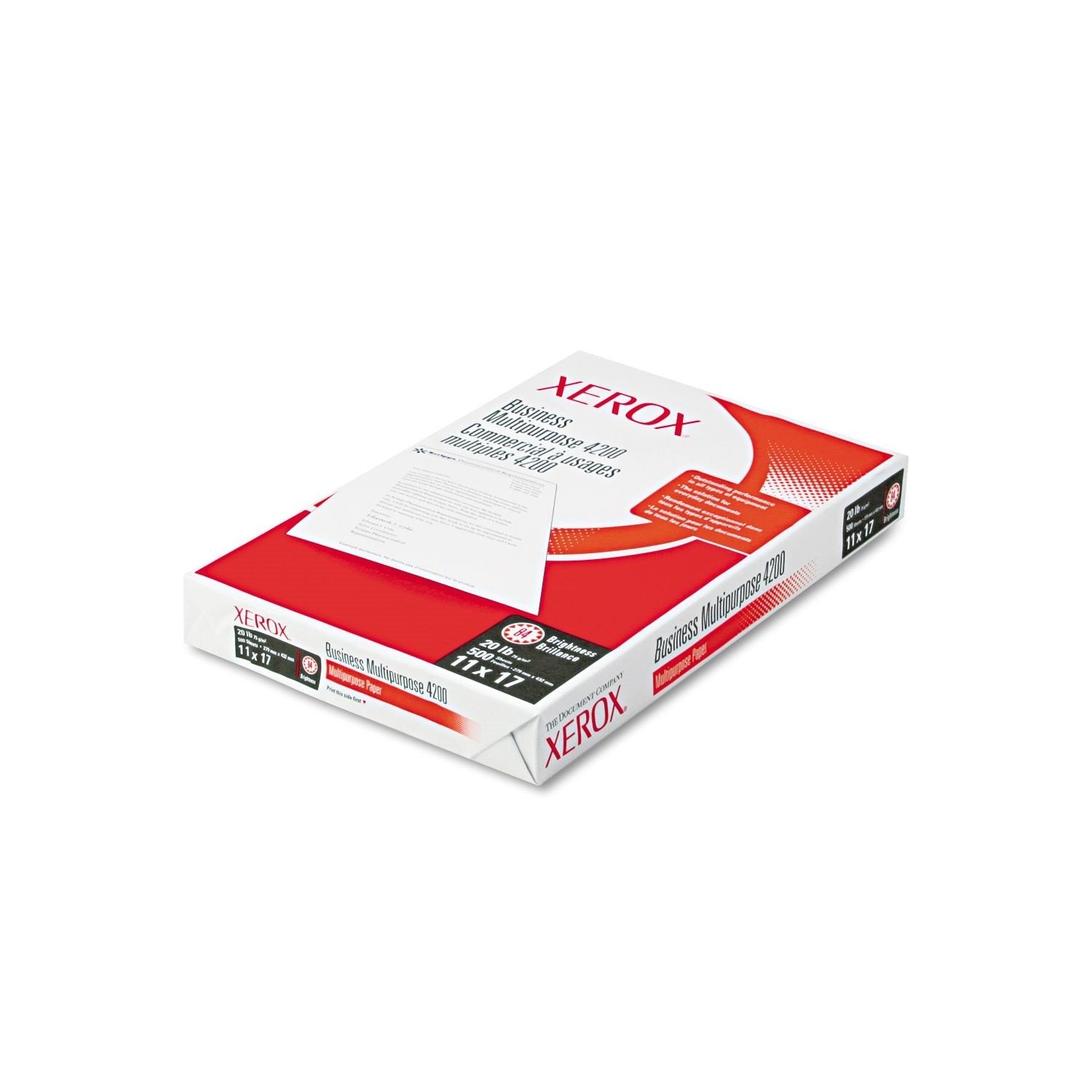 Business 4200 Copy Paper, 92 Brightness, 20 lb, 11 x 17, White, 500 Sheets/Ream