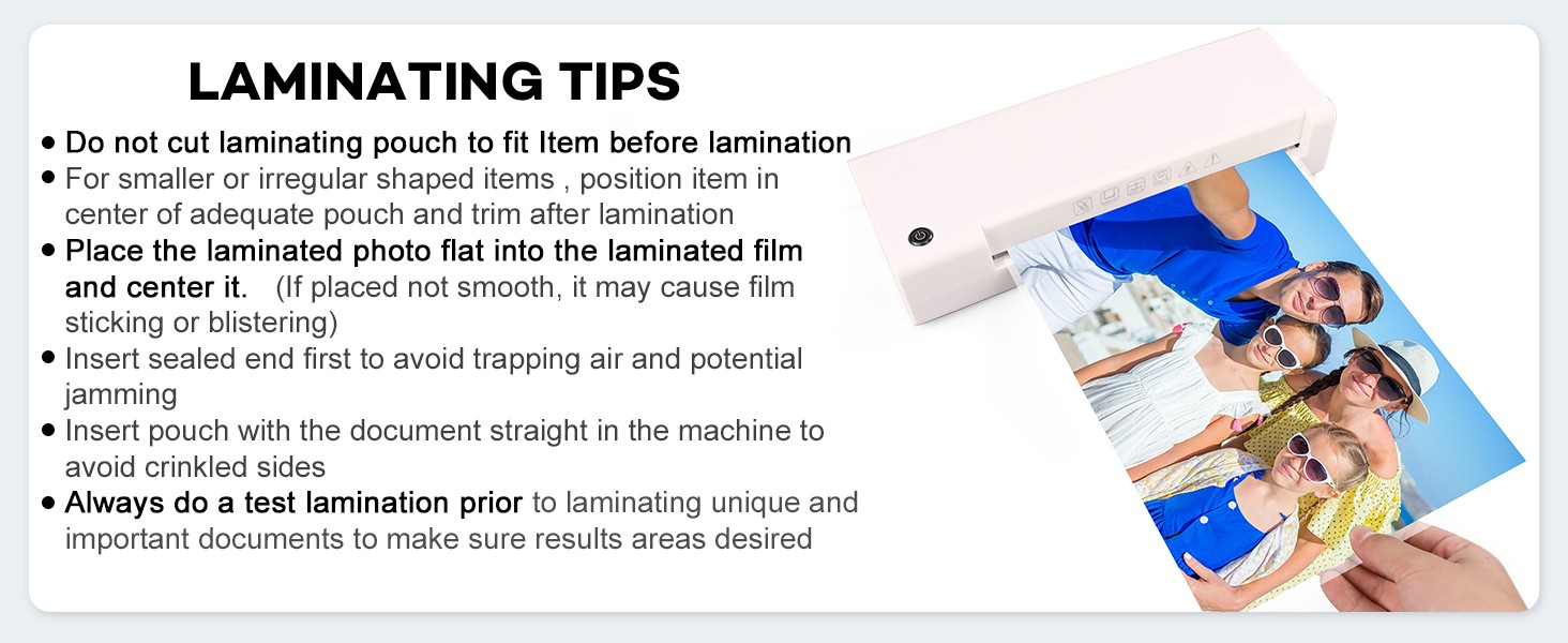 200 Pack Laminating Sheets, 3 mil, 8.9″ x 11.4″ Thermal Laminating Pouches