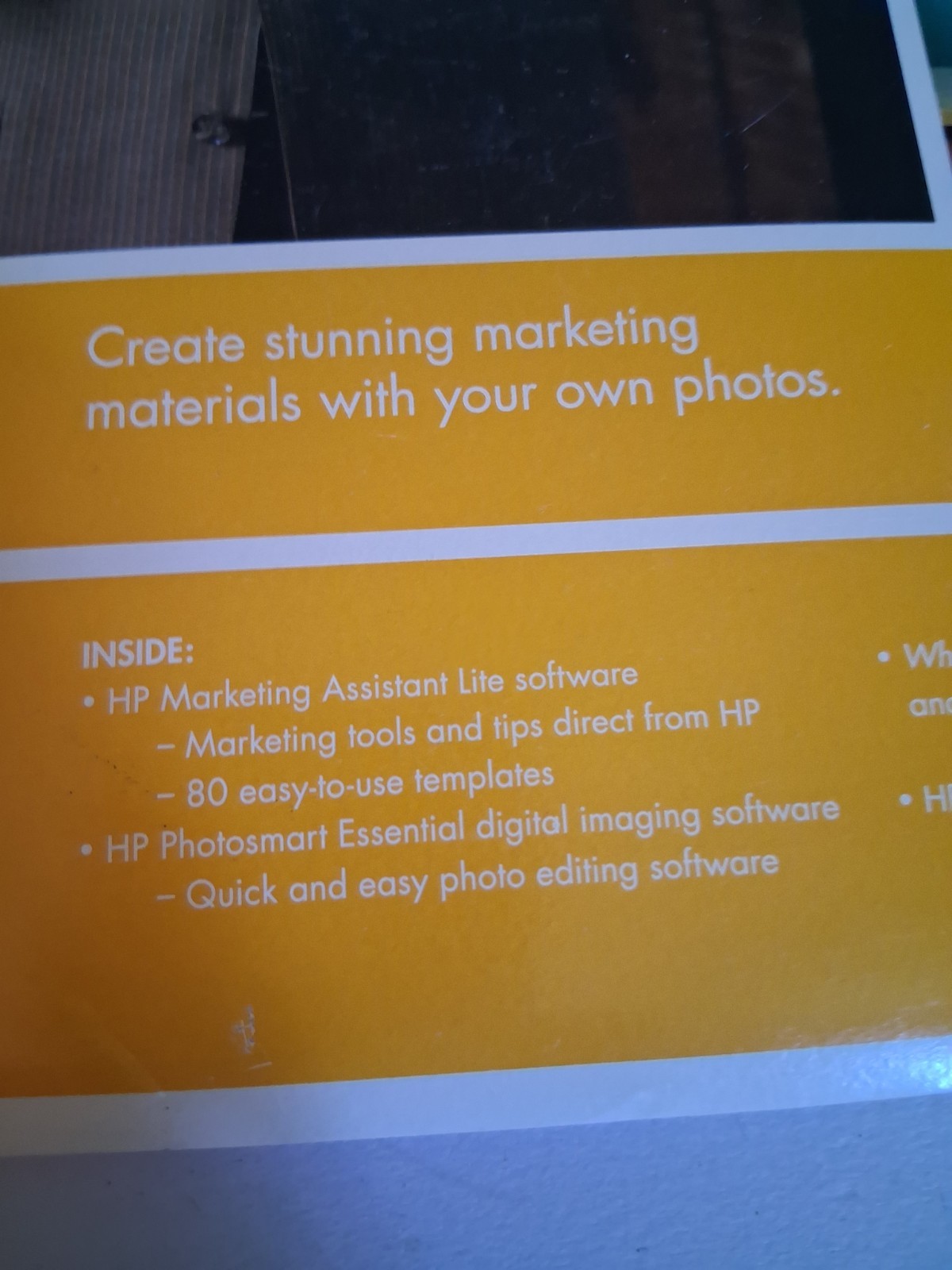 HP Marketing In A Box Kit Unopened 2007 SA135A