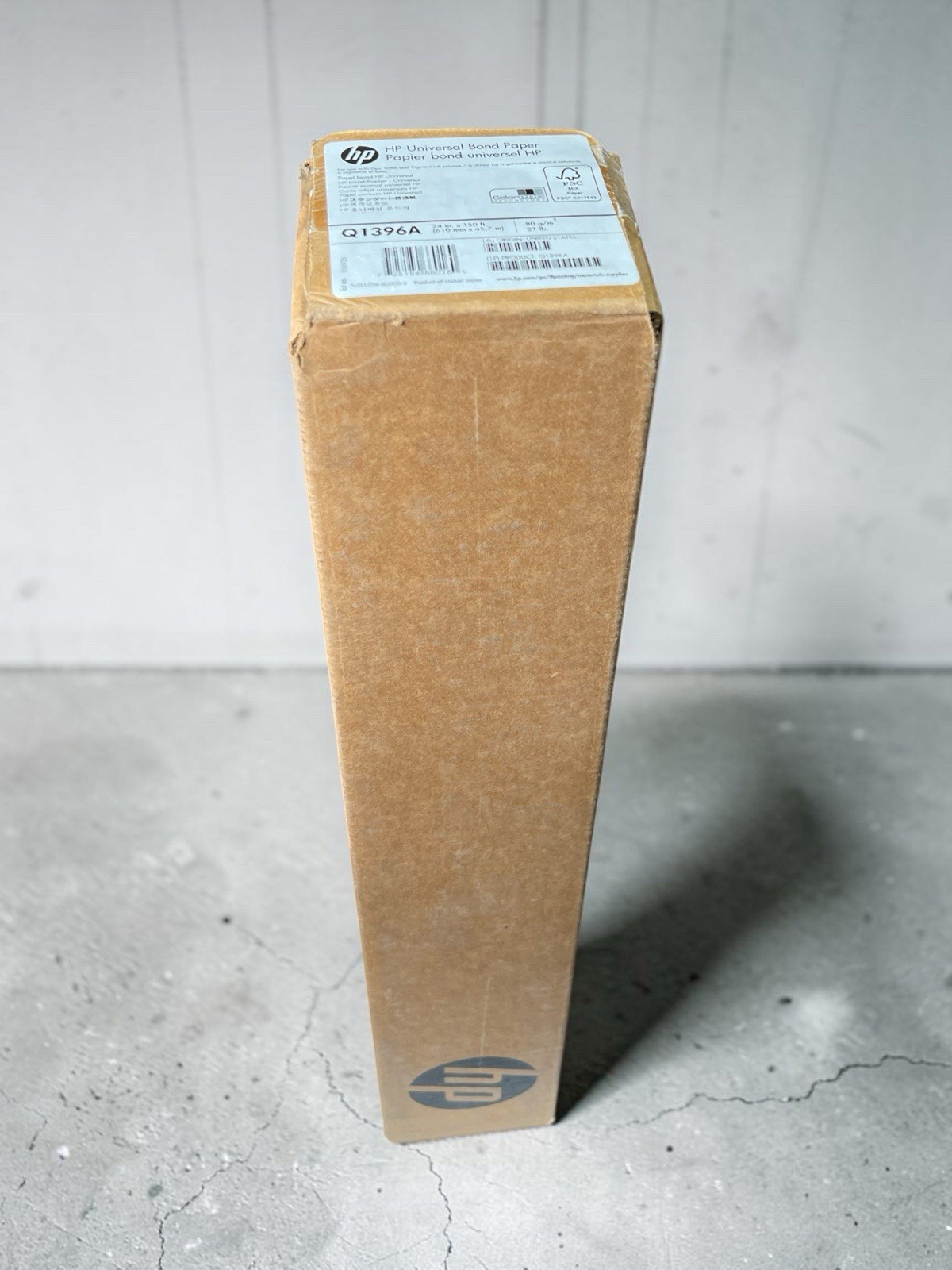HP Q1396A Universal Bond Paper Roll 24″ x 150′ 80gsm DesignJet Wide Format