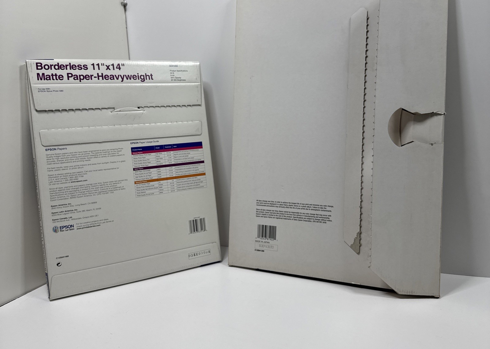 Epson Professional Media 13×19 SuperB Matte Paper Heavyweight 50 Sheets+2 READ
