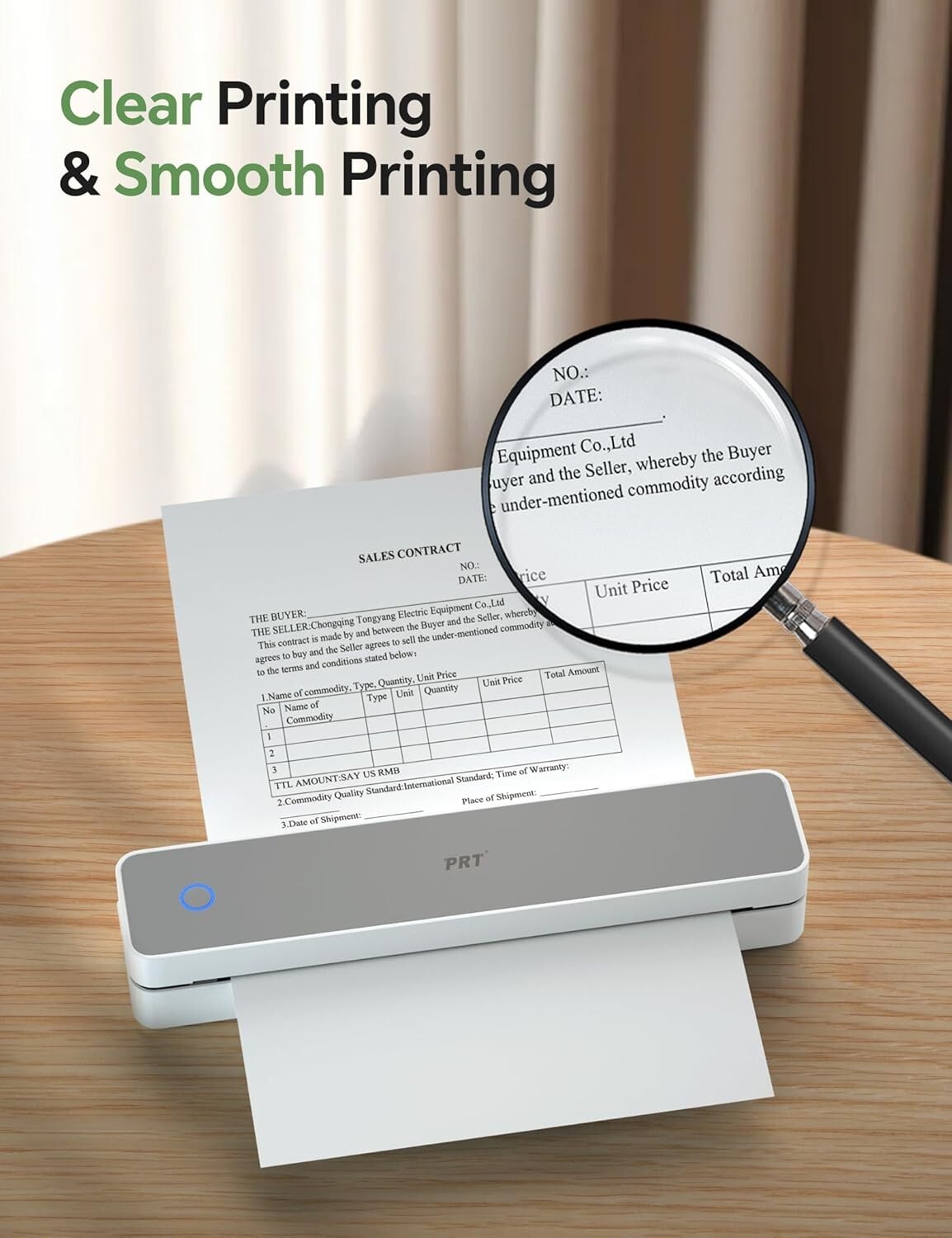 200 Sheets Thermal Printer Paper 8.5×11 US Letter MT610 For PRT/iDPRT/HPRT New