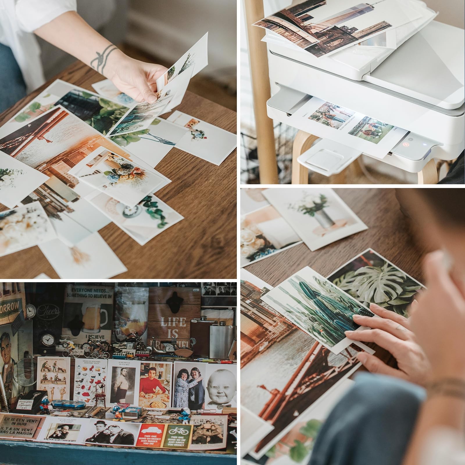 Premium Matte Photo Paper 4×6, 100 Sheets, Inkjet Printer Paper