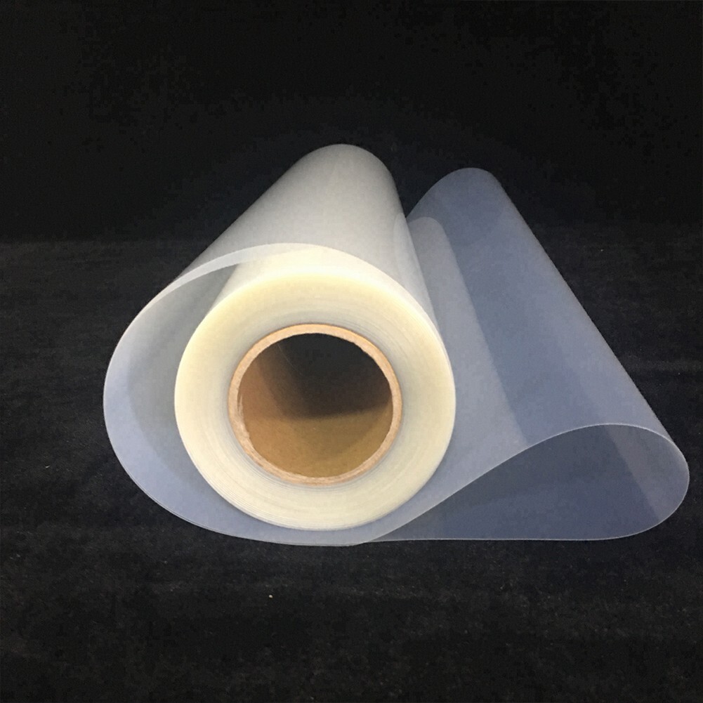 13″x100’，2 rolls，Waterproof Inkjet Screen Printing Milky Transparency Film 5mil
