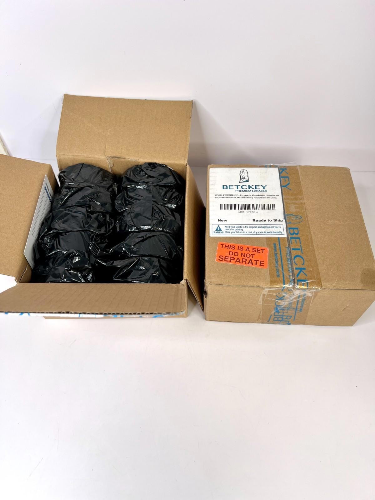 Betckey (20 Rolls) Dymo 30252 Compatable Address Labels 1-1/8 X 3-1/2
