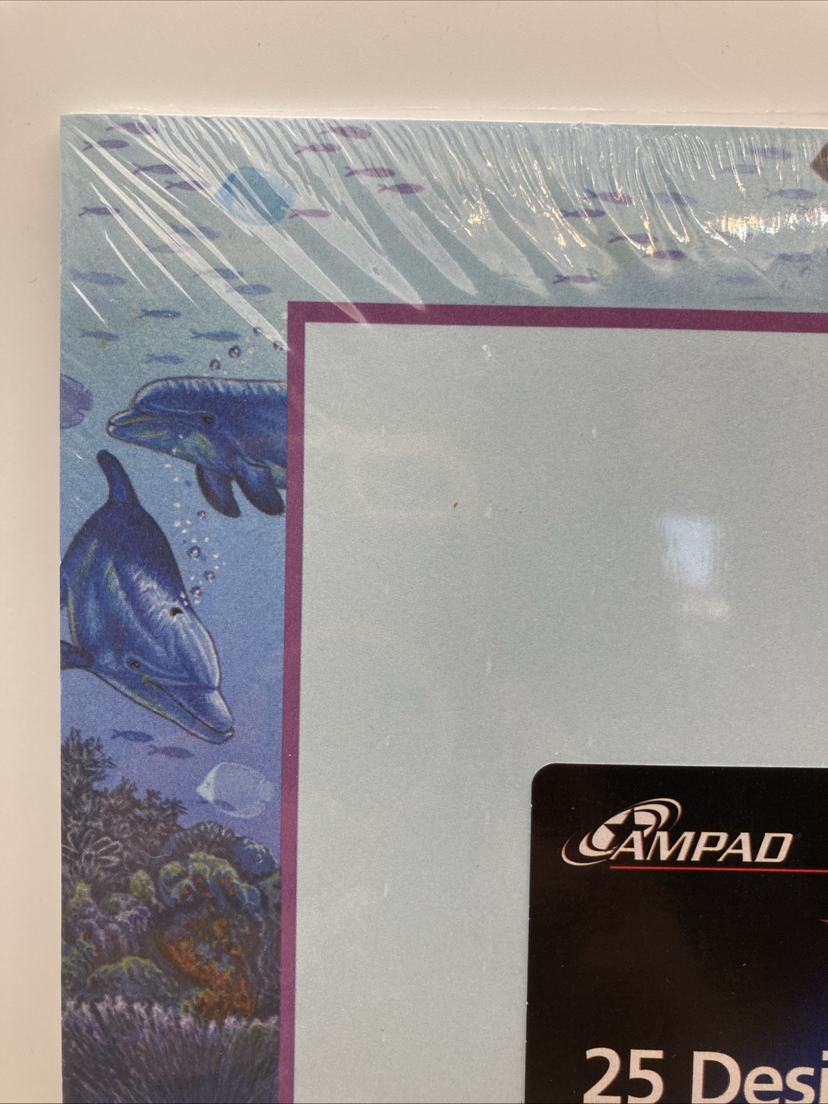 Ampad 1-pk of 25 Sheets Designer PC Paper Printer Ocean Fish New