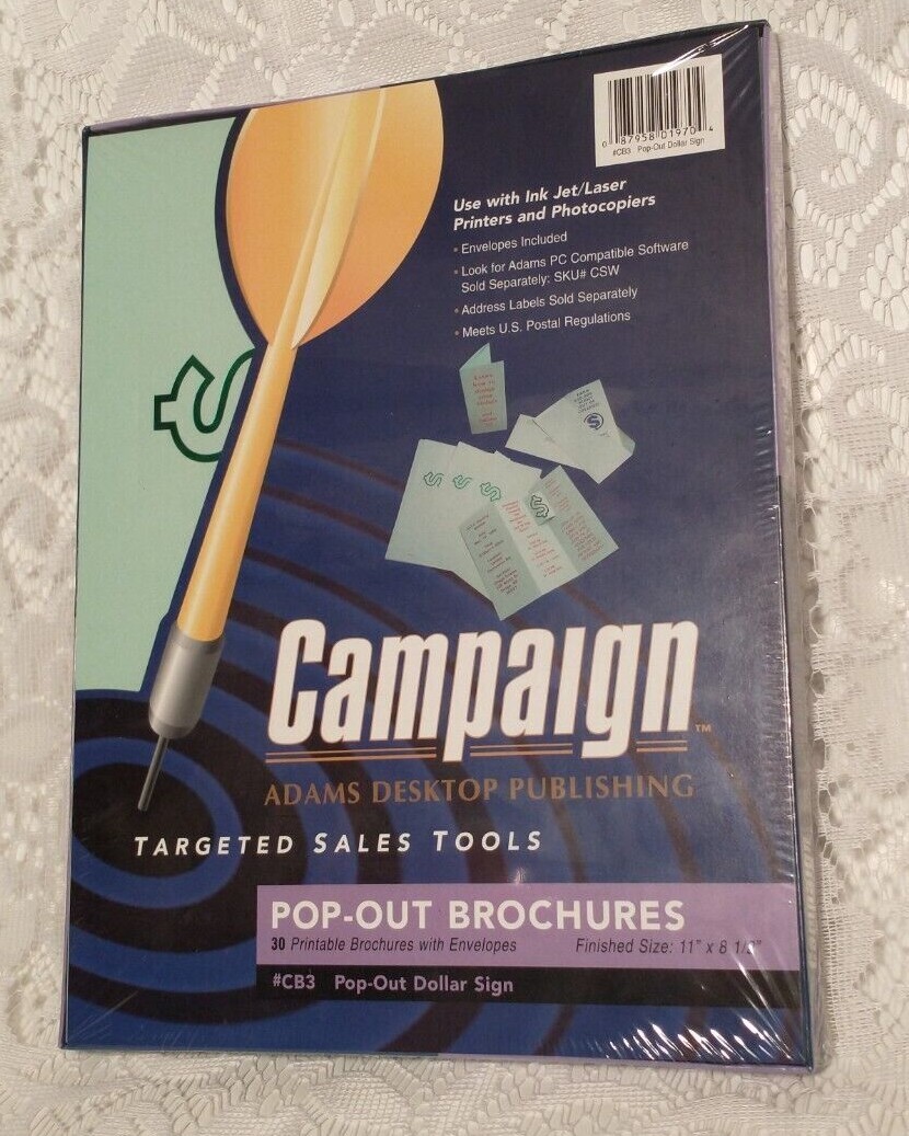Campaign Adams Desktop Publishing Printable Brochures With Envelopes tblab1