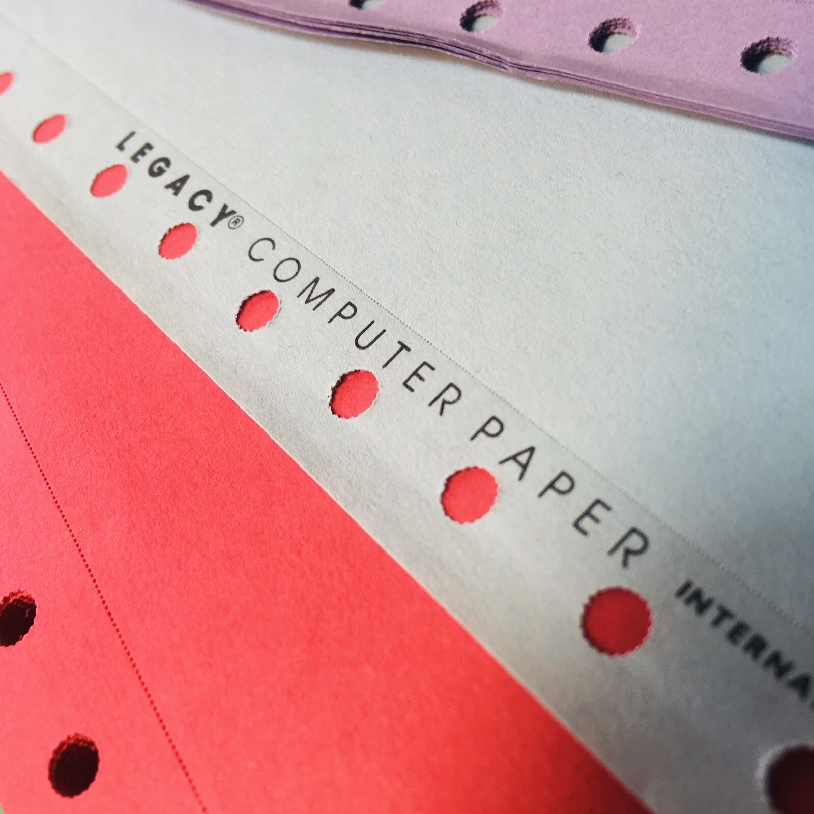 Memorex Publishers Bulletin Pack Continuous Form Computer Paper Dot Matrix Color