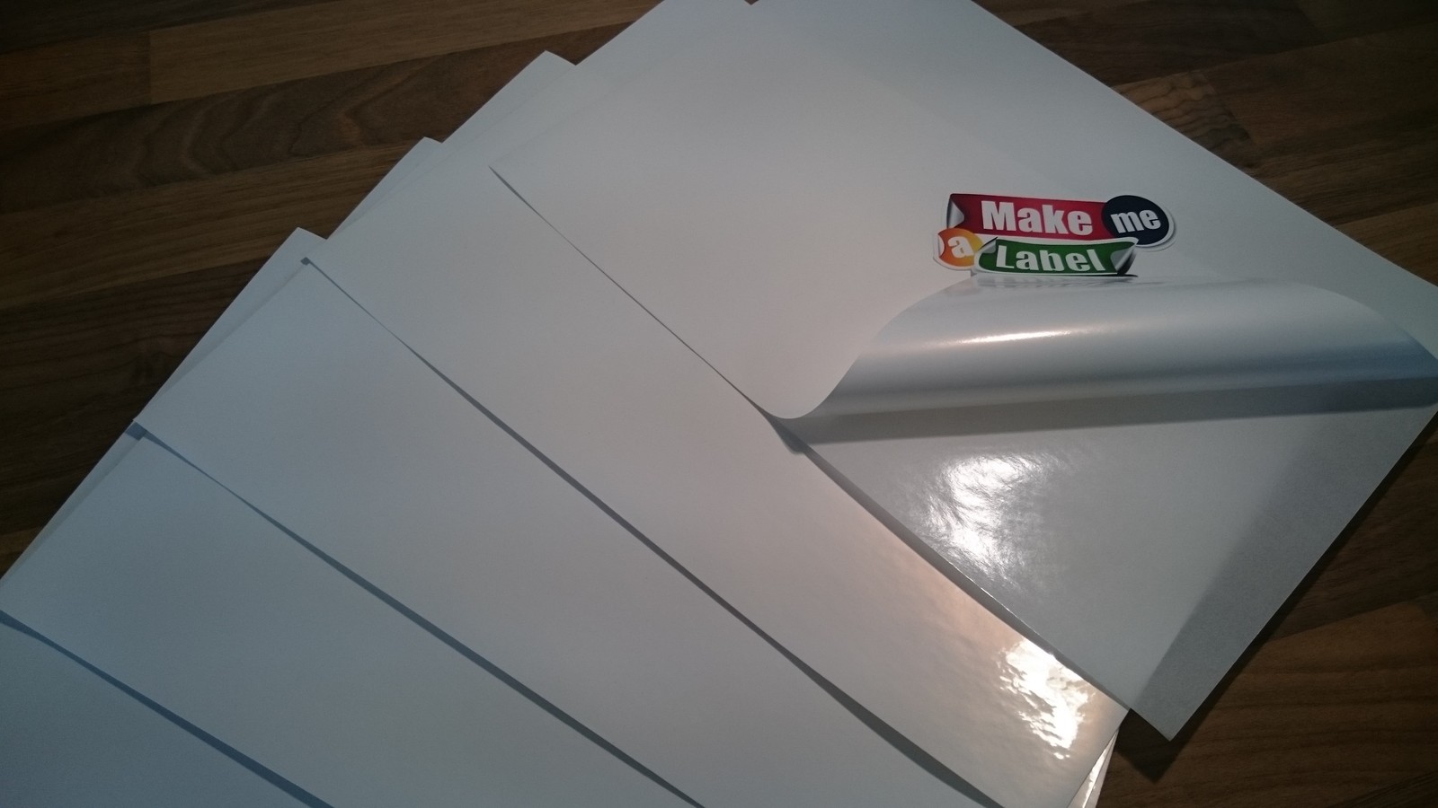10 A4 GLOSS White Self Adhesive INKJET Printable Film PP Vinyl Sticker Sheets