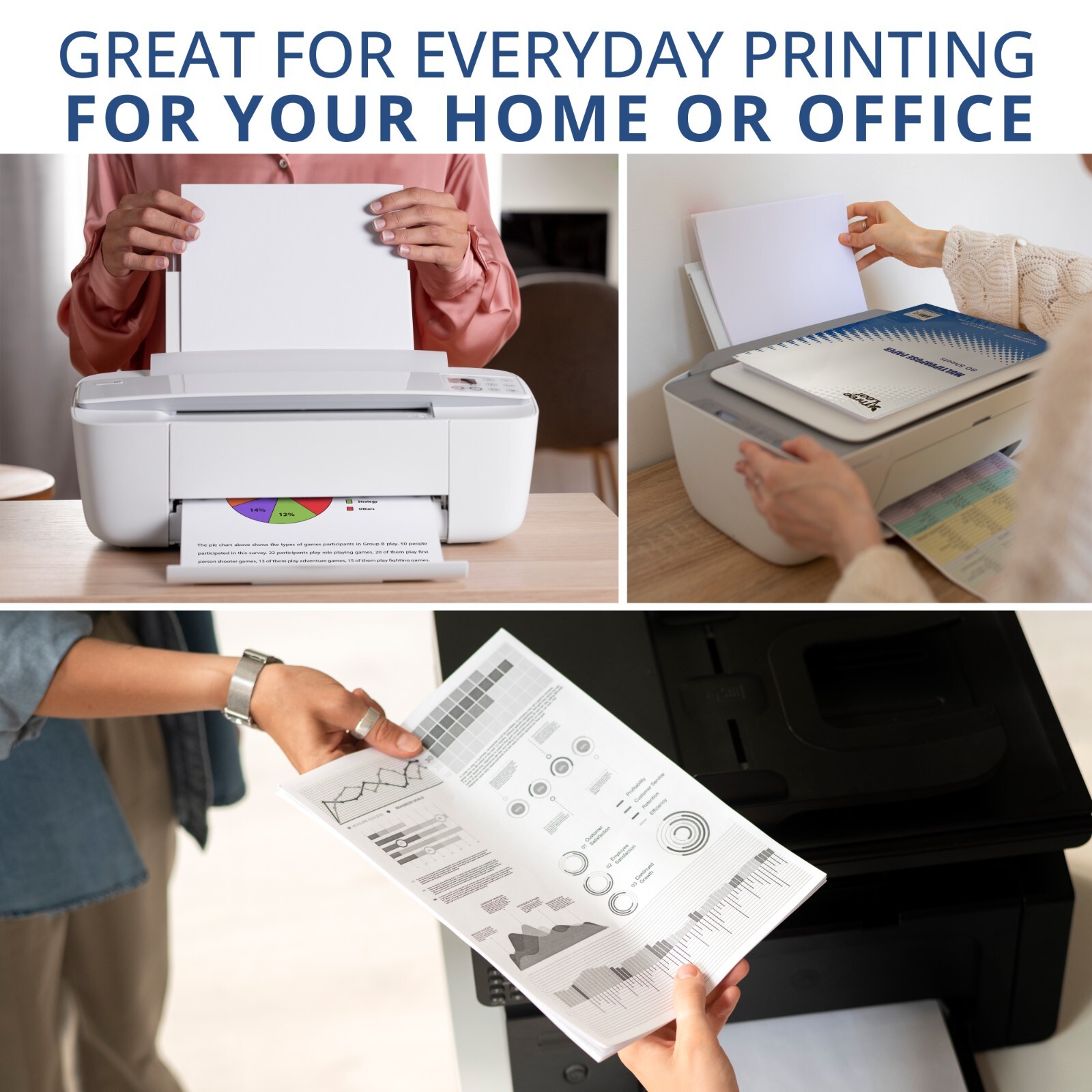Three Leaf 80 Ct. Multipurpose Paper 8.5 X 11 Inch (50 Units Per Case)