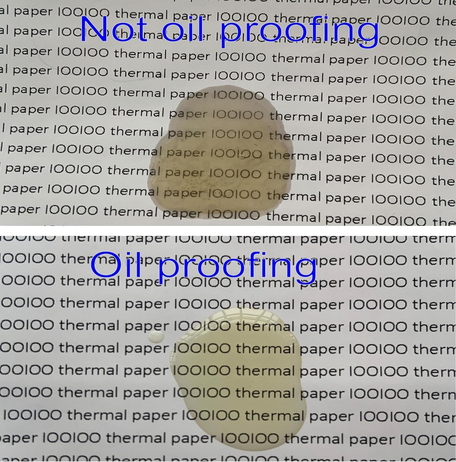 BPA/BPS Free Thermal Printer Paper, 200 Sheets 8.5×11 for Home & Office Use