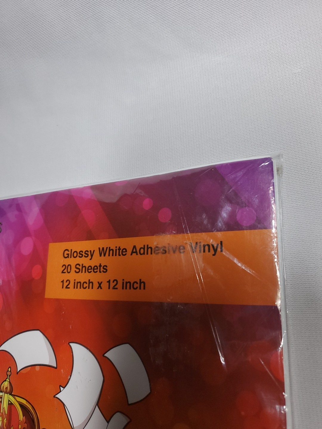 Ink Jet Printable Vinyl Paper Glossy 20 Sheets Self Adhesive Create Designs 12″