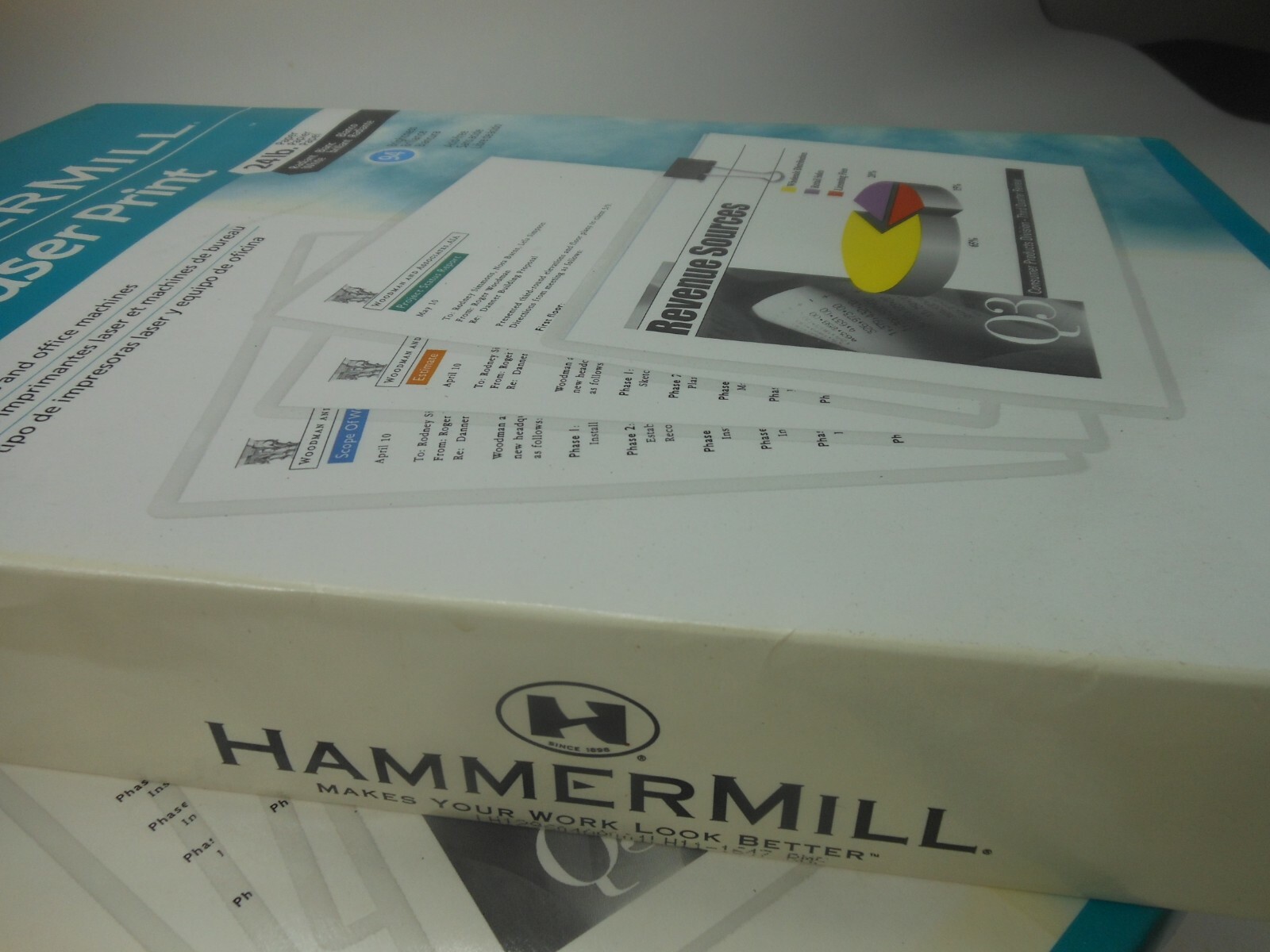 Hammermill 24lb Laser Print Paper 11 x 17″ 500 sheet Package 94