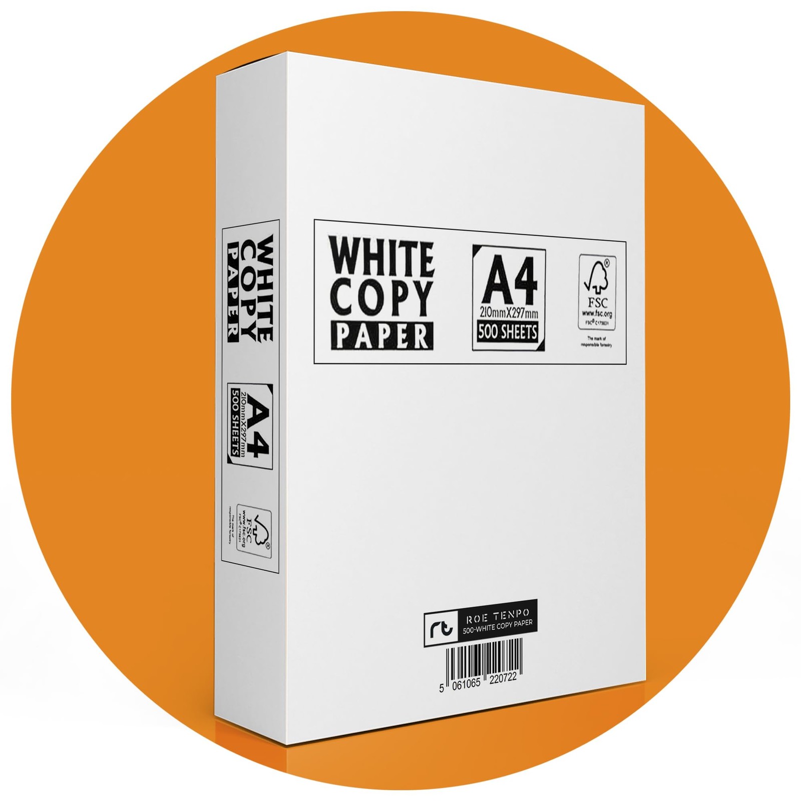 Printer Paper A4, White, 80gsm, 500 Count | Copy Paper Premium for Inks…
